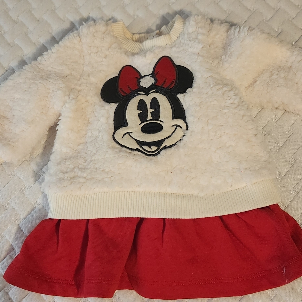 NWT Disney Baby Winter/Holiday Dress with stockings